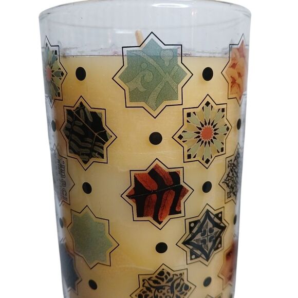 Candle Glass Vanilla Artistic Design New - Picture 4 of 10